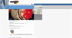 Desktop Screenshot of hunger-maschinen.de